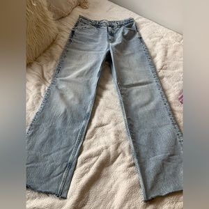 ZARA WIDE LEG JEANS